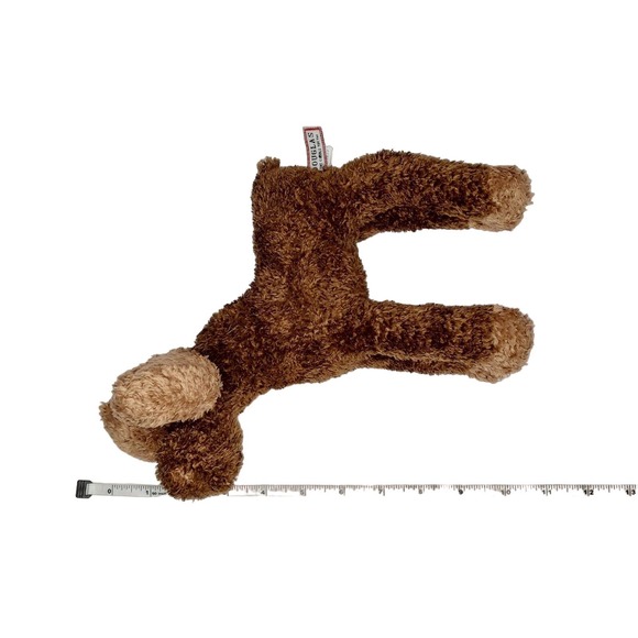 Douglas The Cuddle Toy Chocolate Brown Moose Bean Plush 8 Inch Stuffed Animal - Picture 8 of 8